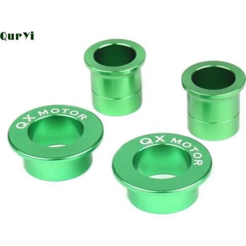 Motorcycle Front Rear Wheel Hub Spacers For Kawasaki KX450F KX250F 2006-2018 KLX450R 2008 2009 KX125 KX250 2006-2008