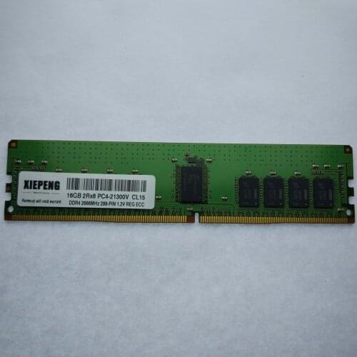 Server Memory 64GB PC4-17000 DDR4 2133MHz Reg ECC 32GB DDR4 2400 PC4 19200 ECC Registered 16GB PC4-21300 2666MHz 288pin RAM