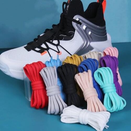 22color Sport White Shoes Laces Shoe Off Candy Colors No Elasticity Round Shoelaces Hiking Shoe Laces Shoe Shoelaces Accessories