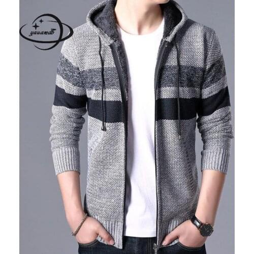Мужские кардиганы с капюшоном YAUAMDB China At AliExpress