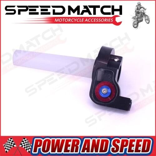 Visual turn handle 22mm Grips Settle Visable Twist throttle Clamp For Motorcycle Pit Dirt Bike Motocross ATV Offroad Quad