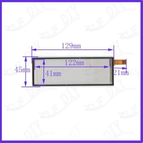 ZhiYuSun this is compatible 12234C Touch Screen 129*45mm for 3.8 compatible 8lines