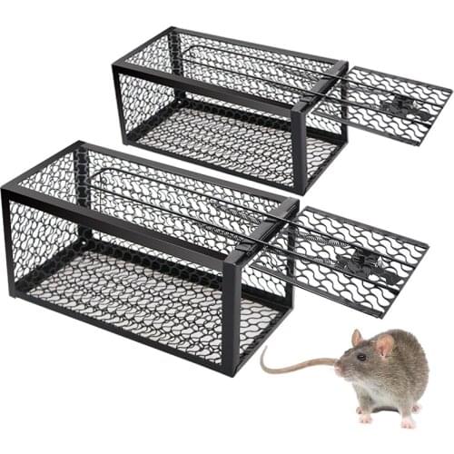 1/3 Pcs Reusable Mouse Trap No Kill Rats Cage Mousetrap Smart Mouse Trap For Mice Catcher Automatic Rat Traps Pet Control