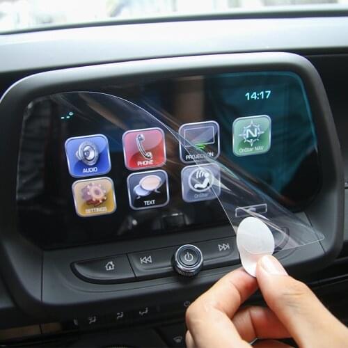 SHINEKA Car Media Screen Protector Screen Protective Film Fit for 8 Inch Screen for Chevrolet Camaro 2017