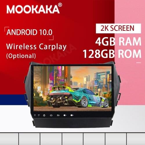 PX6 Screen Android 10.0 4+128G Car Multimedia Player For Hyundai IX45 Sante Fe 2014-2018 Radio Audio Stereo GPS Navi Head Unit