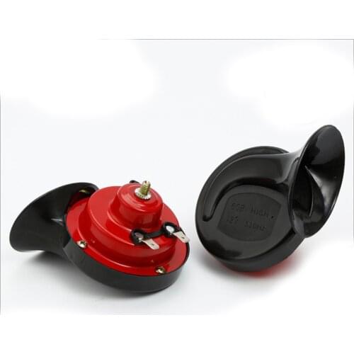 Car Universal 800DB Loud Air Horn 12V Trumpet Super Train Horn Trucks Vehicle Horn Dual-tone Electric Snail Air Horn Whistl