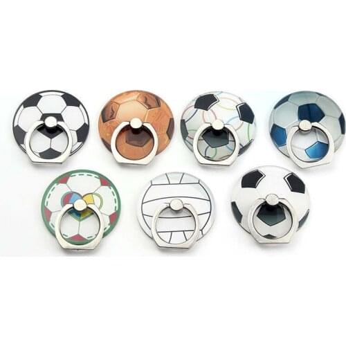 Mobile Phone Stand Holder Sports Ball Finger Ring Football Soccer Smartphone Holder Stand For iPhone Xiaomi Huawei All Phone