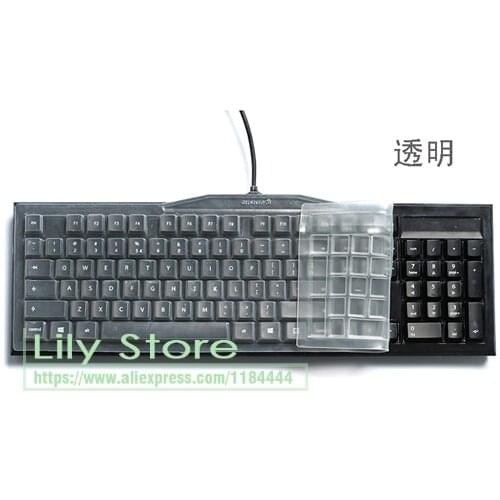 For Cherry G80-3802 G80 3802 high keycap Silicone mechanical Desktop PC keyboard Cover Protector MX-BOARD 2.0C desktop dust film
