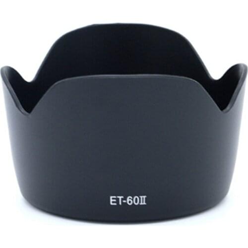 ET-60II Lens Hood For EF 75-300mm F/4-5.6 III EF-S 55-250mm F/4-5.6