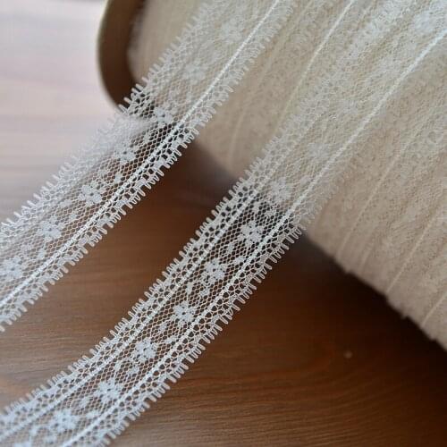 Hot selling Smooth fine chemical fiber lace Lace accessories Cloth art lace material 2.8 cm G350