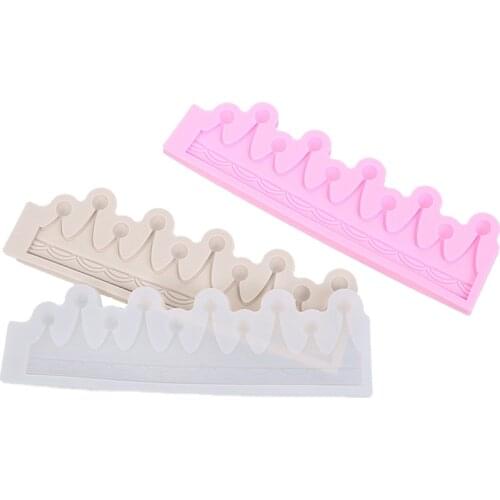 Cake Decorating Tools Chocolate Gumpaste Mold Sugarcraft Crown Silicone Mold Fondant Mold