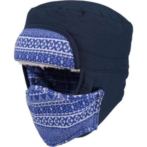 40%HOT Unisex Winter Windproof Trapper Hat Warm Trooper Cap with Earflap Face Cover