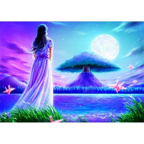 DIY Fantasy Art Wonderland Aesthetic Picture Diamond Painting Cross Stitch Full Diamond Embroidery Home Decoration Gift GJ834