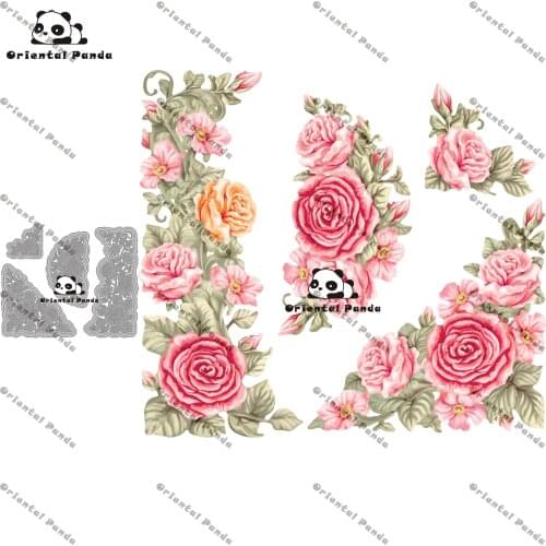 New Dies 2020 rose Metal Cutting Dies diy Dies photo album cutting dies Scrapbooking Stencil Die Cuts stamps and dies
