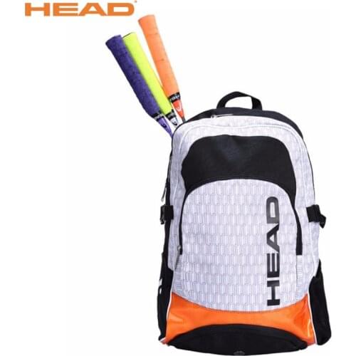 Original HEAD Tennis Bag Badminton Bag 2-3 Tennis Racket Backpack Sports Training Bags Squash Backpack Tenis Bags תיק מחבט טניס
