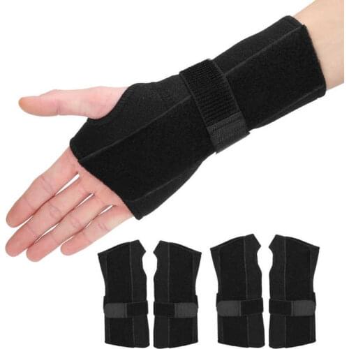 Corrector Adjustable Adjustable Wrist Brace Ligament Injury Recovery Fixation Wrist Support Strap Black Braces Supports