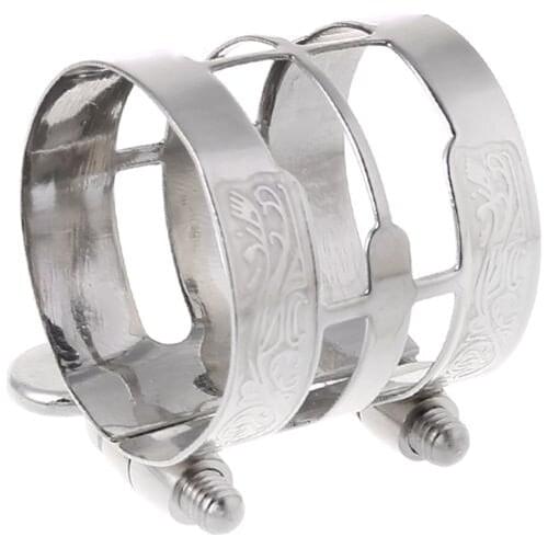 Clarinet E Alto Sax Rubber Bakelite Mouthpiece/Metal Ligature/Carved Ligature U7EF