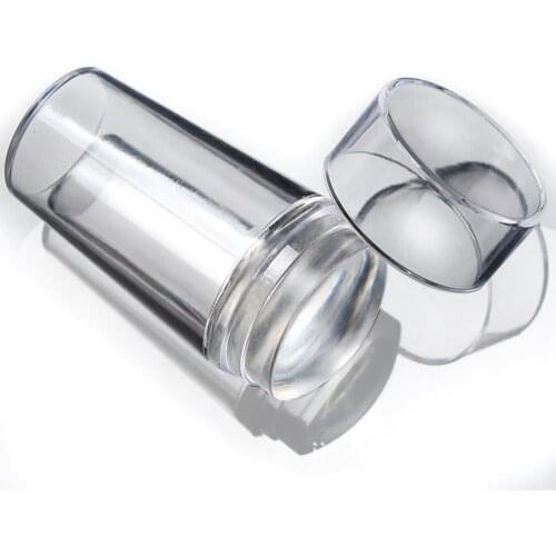 Silicone Nail Stamper Clear Nail Stamp Nail Art Stamping Plate Jelly Nail Templates French Manucure Halloween Nail Art Tools