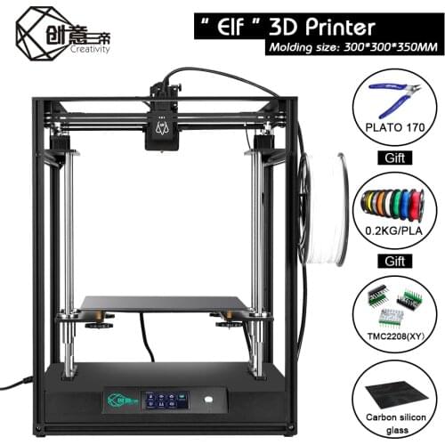 Creativity Corexy 3D printer ELF Dual Z axis Large Area Support Auto Leveling Support TMC2208 FDM 3d printer