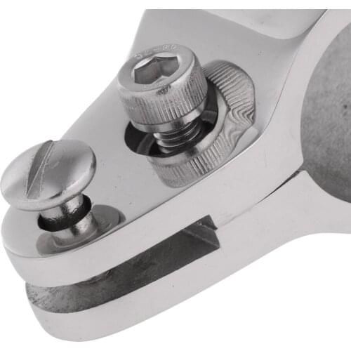 4x Boat Cover/ Canopy Fitting Tube Clamp Fits 22mm Tube Frame Hinged