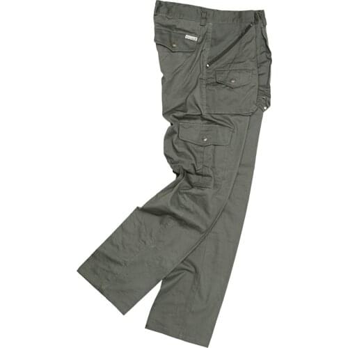 PANTS WORK PANTS MULTI-POCKETS GREEN