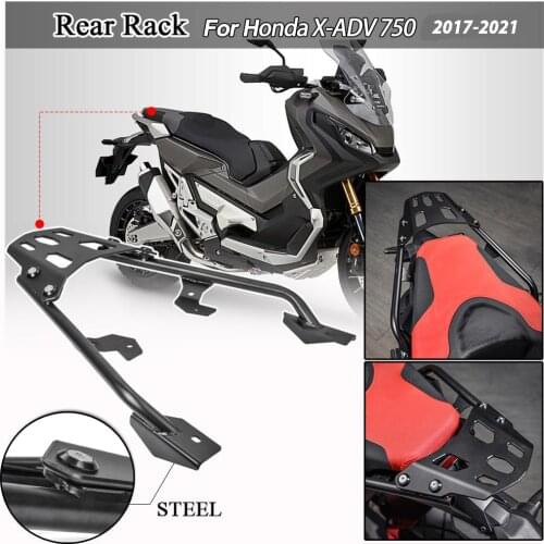 For 2017 2018 2019 Honda X-ADV X adv 750 Adv750 Xadv750 Motorcycle Rear Luggage Rack Fender Holder Cargo Shelf Carrier Top Mount