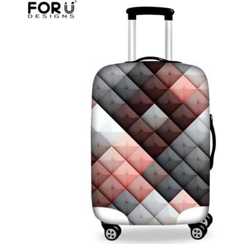 FORUDESIGNS Travel Thicken Elastic Color Luggage Suitcase Protective Cover, Apply to 18-30inch Cases, Travel Accessories