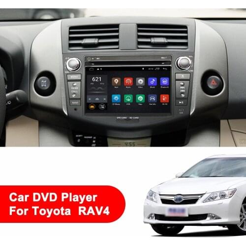 Eunavi 2 din Android 10 TDA7851 car radio dvd multimedia for Toyota RAV4 Rav 4 2007 2008 2009 2010 2011 headunit gps stereo DSP