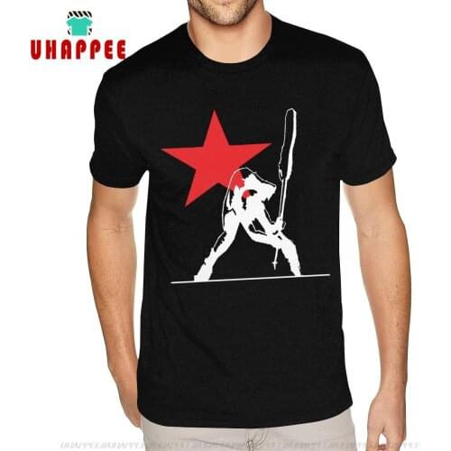 Sport The Clash Inspired T Shirt Mens 5XL Short Sleeved Soft Cotton Black O Neck Tees
