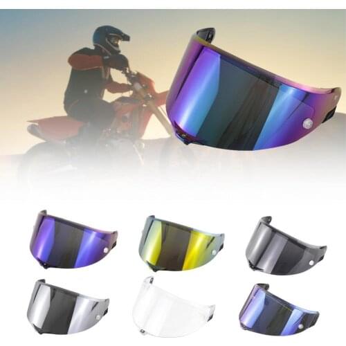 Helmet Visor Full Face Anti-UV PC Motorcycle Cycling Sun Visor Helmet Lens for GPR/Corsa R