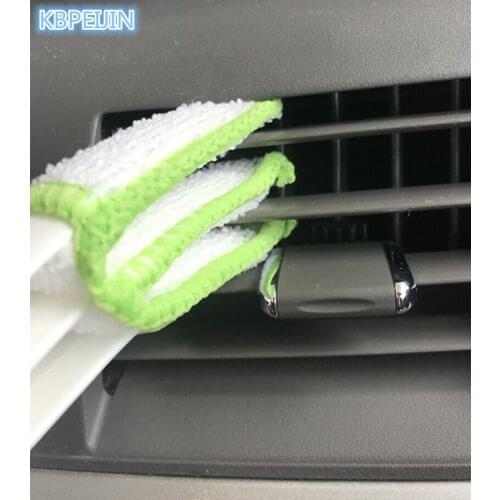 New Car styling Car Air Conditioning Vent Blinds Cleaning Sticker For Honda fit accord crv civic 2006-2012 jazz city Accessories