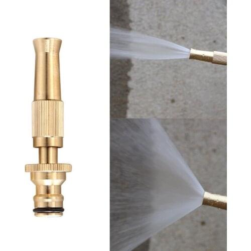 Garden Irrigation Spray Gun Adjustable Brass Sprinkler lawn Sprinkler System Wash Car lawn Watering Gun