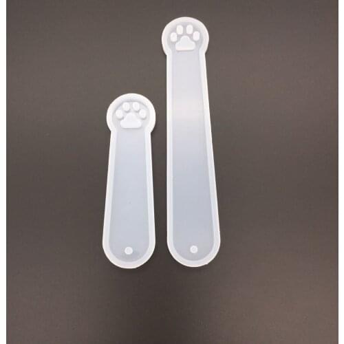 DIY Epoxy Cat Claw Bookmark Mold Mini Silicone Mold Crystal Epoxy Pendant Mold
