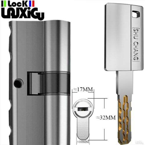 Common standard lock cylinders, cylinder locks for entry doors, key locks.outdoor door locks,Cylinder door lock 8 alloy keys