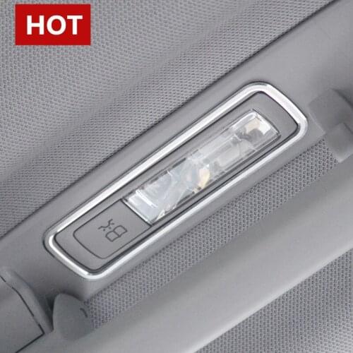 Inner Rear Reading Light Cover Trim 2pcs For Mercedes Benz GLC X253 2015-2020 Car accesories interior Car decoration