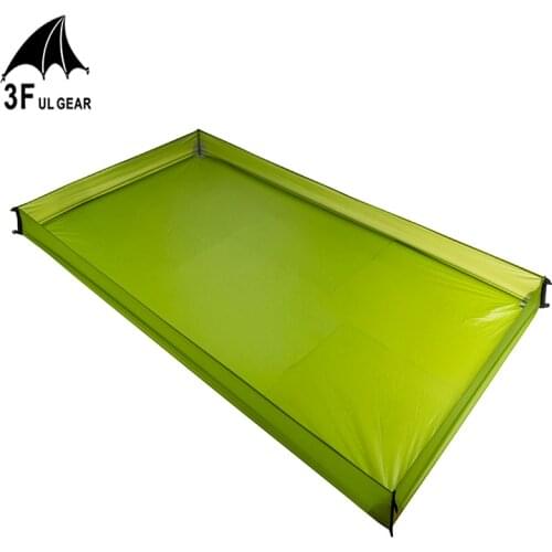 3F UL GEAR 15D coated silicon 210T polyester fiber bathtub ultra-light ground cloth outdoor camping ground cloth