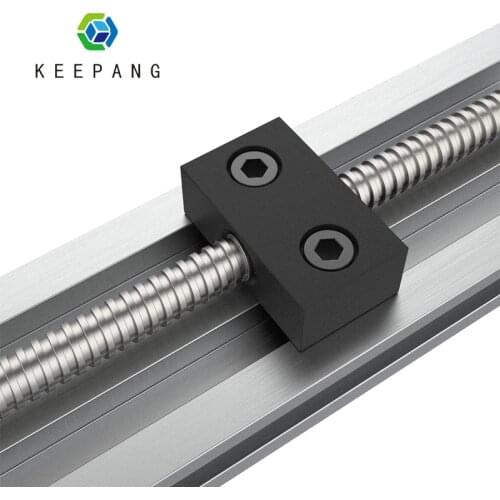 5Pcs Plastic Trapezoid T8 Lead Screw Nut Seat Support Lead 8mm Pitch 2mm For Ender 3 CR10 CR10S Lead Screw Nut Bracket