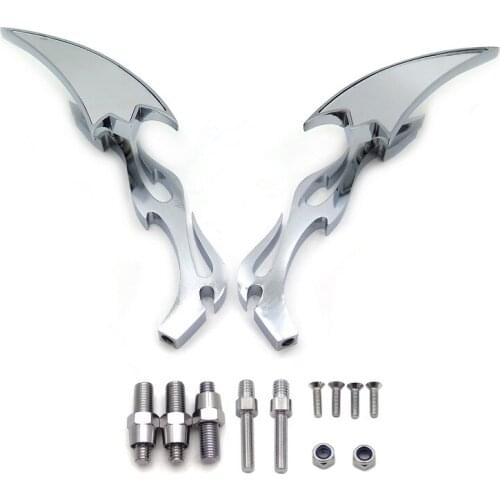 Aftermarket free shipping motorcycle parts Billet Alloy Arrow Custom Mirror For Honda CBR600 RR 900 929 954 1000RR chromed