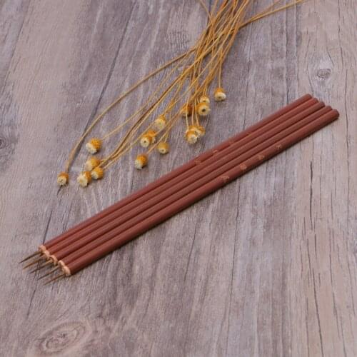 Acrylic Brushes Painting Brush Small Bamboo Pen Kit Nail Art Tool Handle Drawing