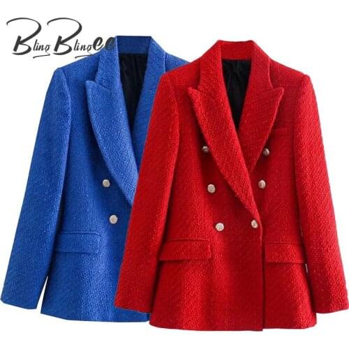 BlingBlingee Women's Tweed Blazers China