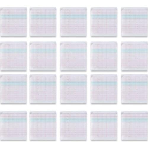 112mm*100mm*150P Z-Fold Type Thermal Recording Paper Printing Paper for Fetal Monitor Sinohero eM6 CONTEC CMS800G CMS800F