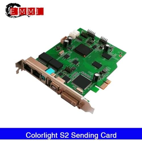 Free shipping Colorlight S2 sending card LED full color display control card dual network port led send led sending card