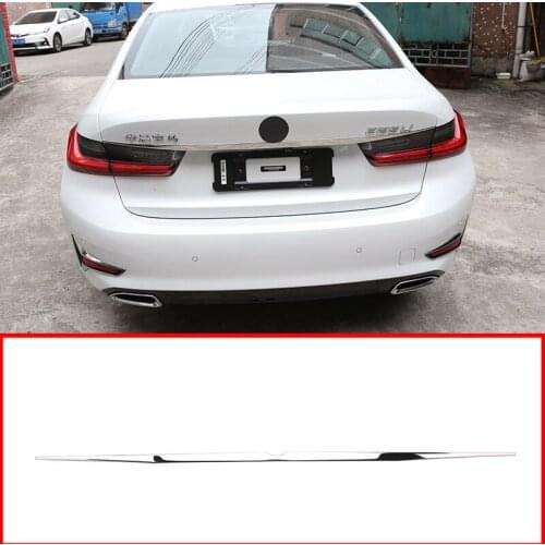 For BMW 3 Series G20 G28 325 2019 2020 Year Stainless Chrome Car Tail Door Decoration Strips Trim Accessories