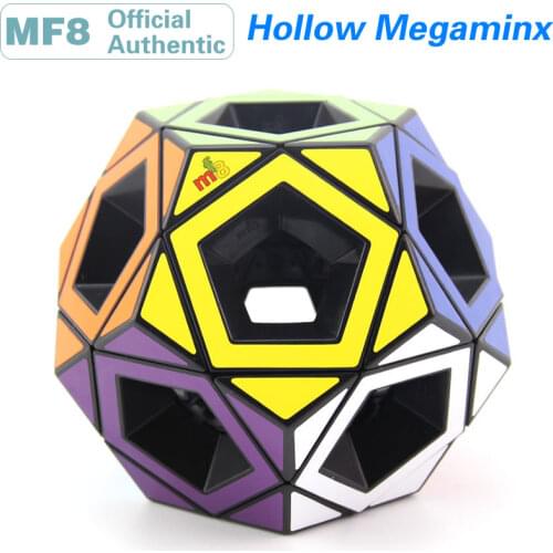 MF8 Hollow Megaminxeds V2 Magic Cube 2x2x2 3x3x3 Void Hole Dodecahedron Professional Speed Puzzle Limited Edition For Collection