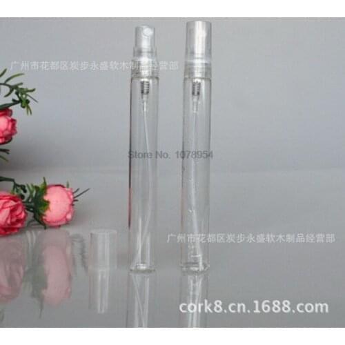 By ems or dhl 2000PCS Glass Perfume Bottle With Metal Spray &Empty Perfume glass perfume bottles