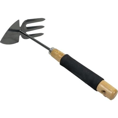 Hobby Garden Duplex Metal Hoe Rake