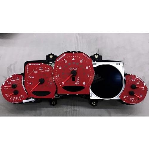 Gauge Faces For Porsche 911 Carrera 991/Cayenne 958/Panamera 970 Instrument Cluster Overlay 250KM/H GTS