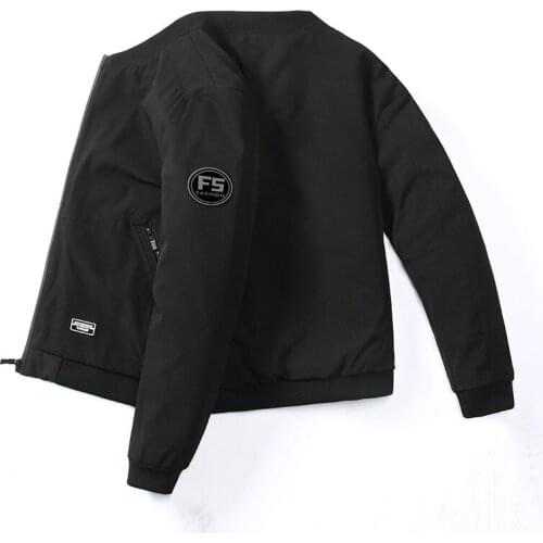 Mens Bomber Jackets Casual Male Outwear Windbreaker Coats Fashion Mens Stand Collar Slim Pilot Baseball Jackets Clothing 2021