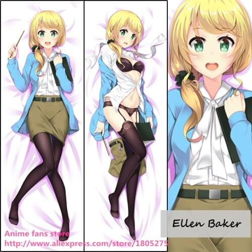 NEW Anime Horizon Ellen Baker Cute Japanese Pillowcase Pillow Case Cover decorative Hugging Body Bedding