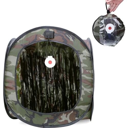 Outdoor Auto Pop-up Target Tent Foldable Target Holder Case Reusable Training Net Camping Hiking Equipment